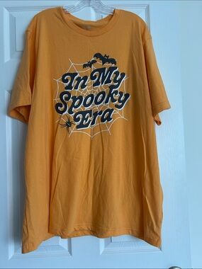 Orange 'In My Spooky Era' Graphic Tee